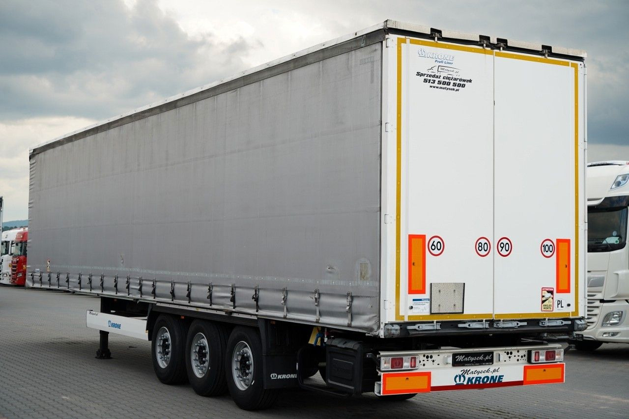 Curtainsider semi-trailer Krone FIRANKA / STANDARD / OŚ PODNOSZONA / OSIE KRONE/: picture 6