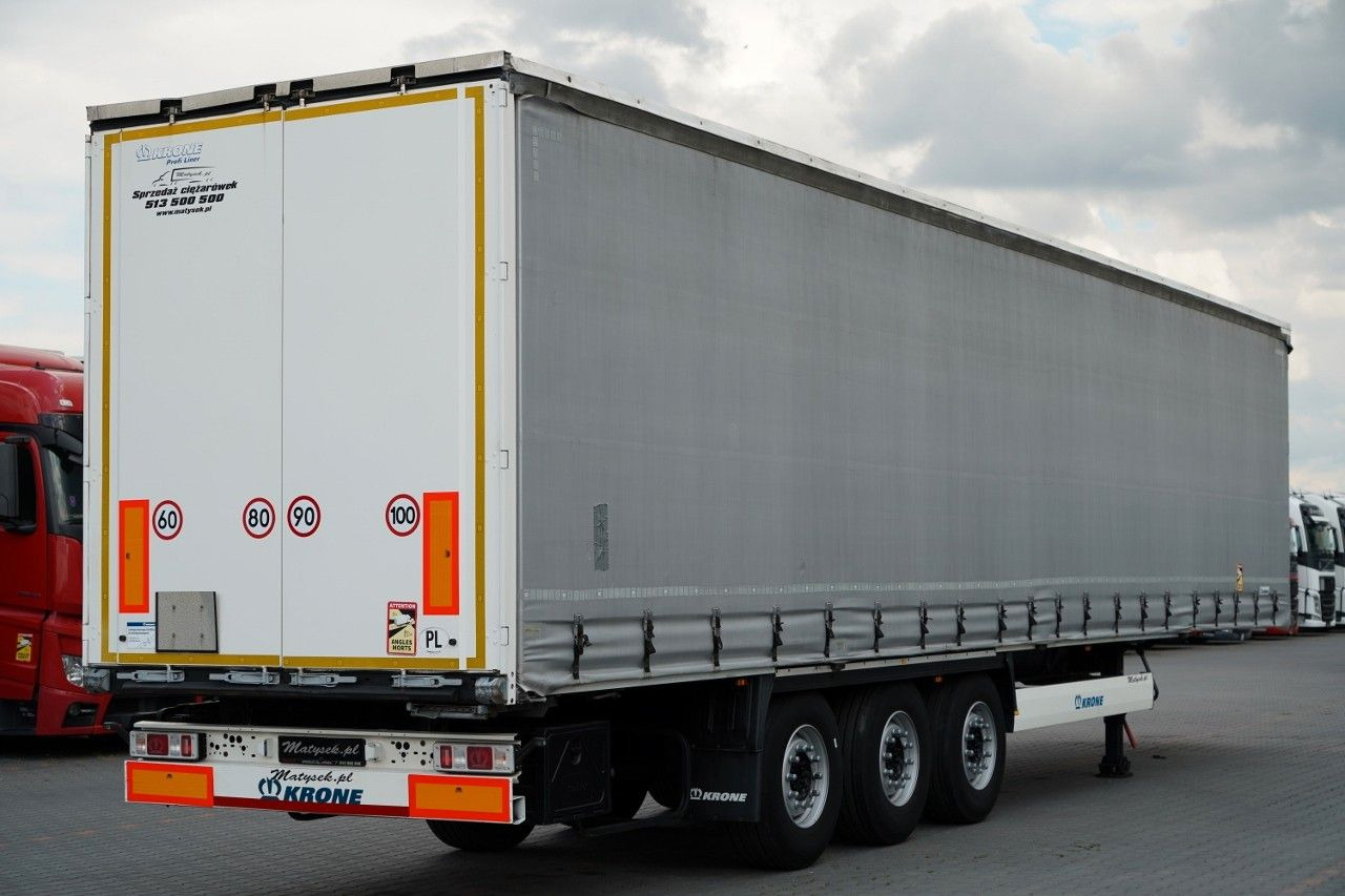 Curtainsider semi-trailer Krone FIRANKA / STANDARD / OŚ PODNOSZONA / OSIE KRONE/: picture 8