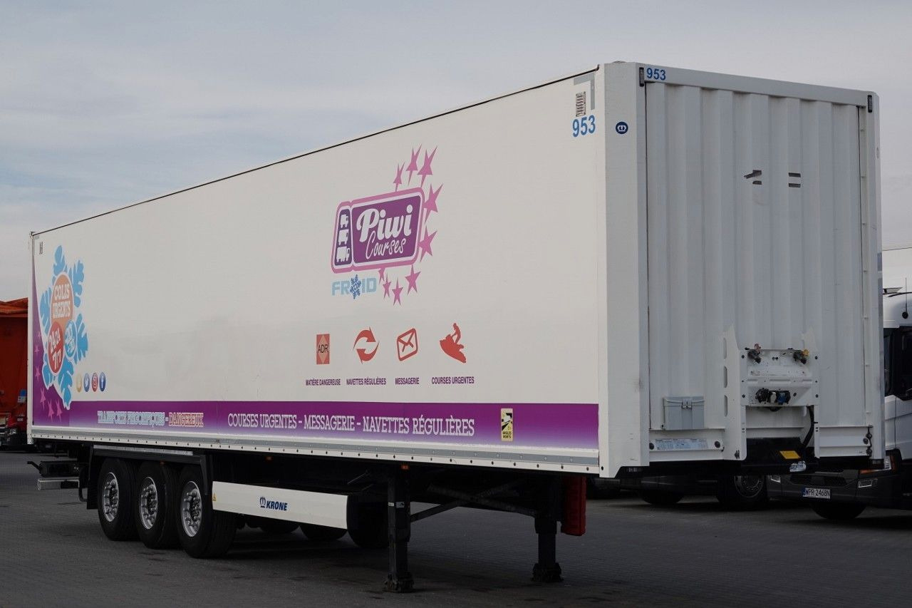 Krone KONTENER / KOFFER / 2021 ROK / OS PODNOSZONA - Refrigerator semi-trailer: picture 1 Krone KONTENER / KOFFER / 2021 ROK / OS PODNOSZONA - Refrigerator semi-trailer: picture 1