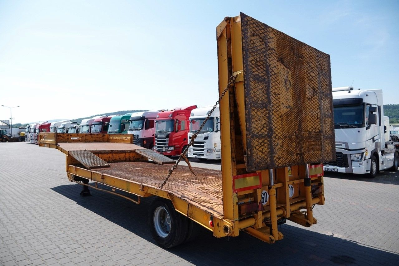 LOUAULT LAWETA NISKOPODWOZIOWA / NAJAZDY HYDRAUL - Low loader semi-trailer: picture 5 LOUAULT LAWETA NISKOPODWOZIOWA / NAJAZDY HYDRAUL - Low loader semi-trailer: picture 5