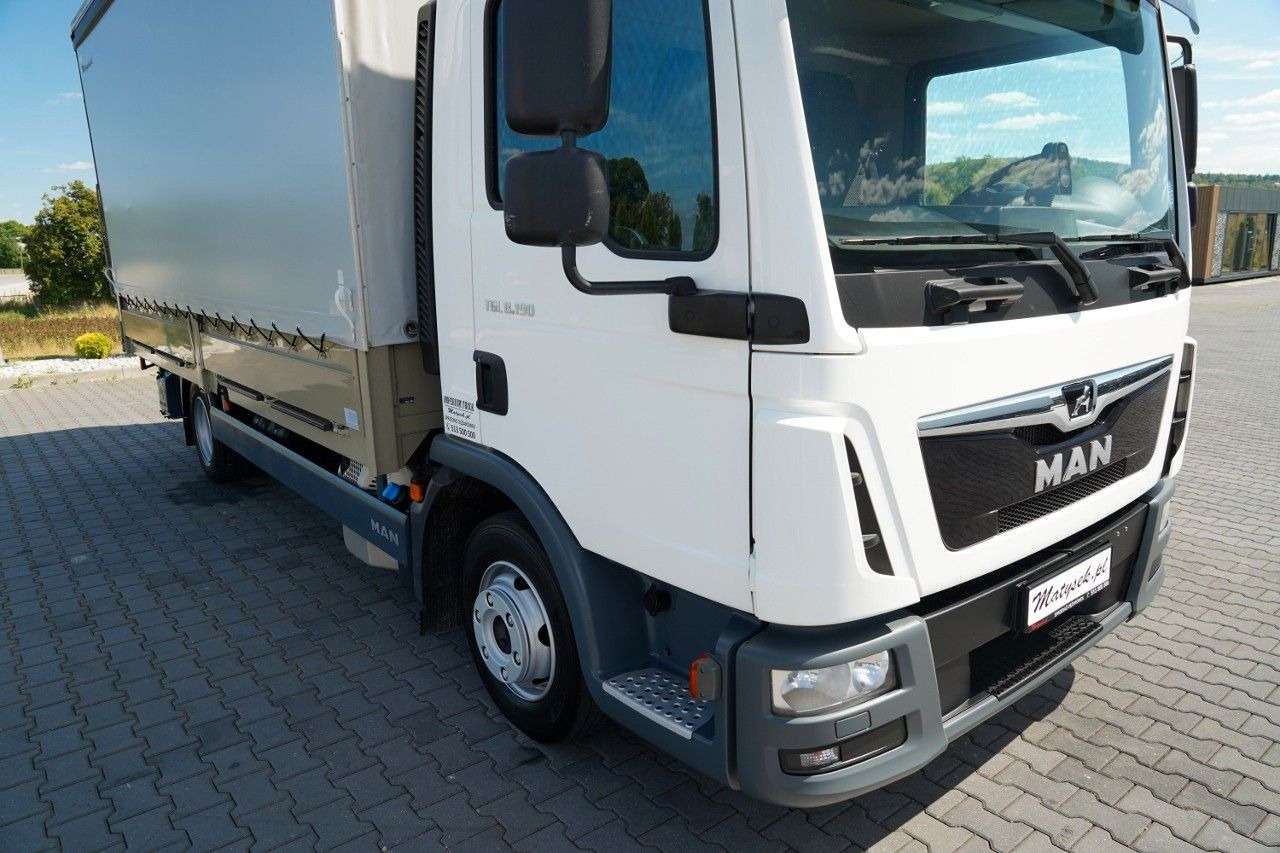 MAN TGL 8.190 / SOLÓWKA / BURTO-FIRANKA / BURTOWA - Curtainsider truck: picture 5 MAN TGL 8.190 / SOLÓWKA / BURTO-FIRANKA / BURTOWA - Curtainsider truck: picture 5