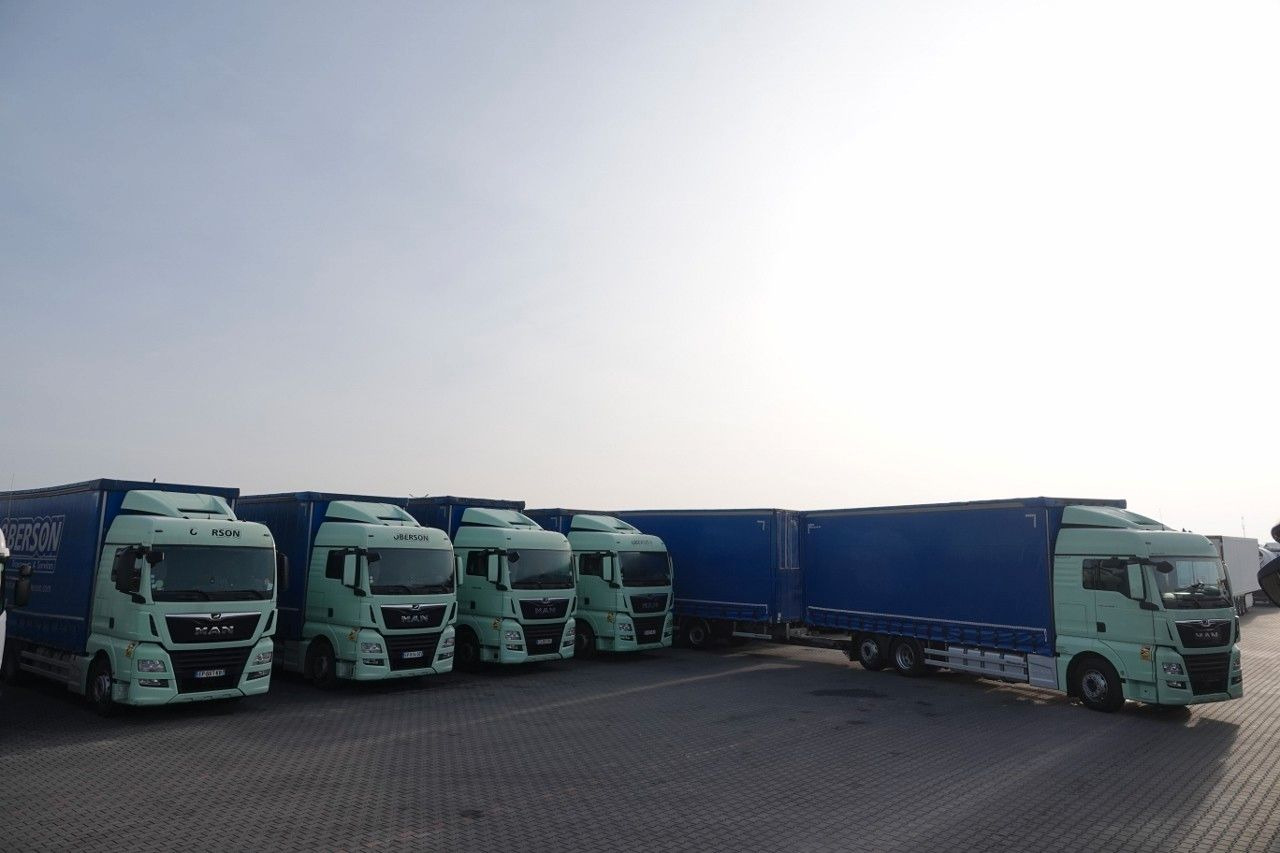 MAN TGX 26.460 / ZESTAW TANDEM PRZEJAZDOWY / 120 M3 - Curtainsider truck: picture 3 MAN TGX 26.460 / ZESTAW TANDEM PRZEJAZDOWY / 120 M3 - Curtainsider truck: picture 3