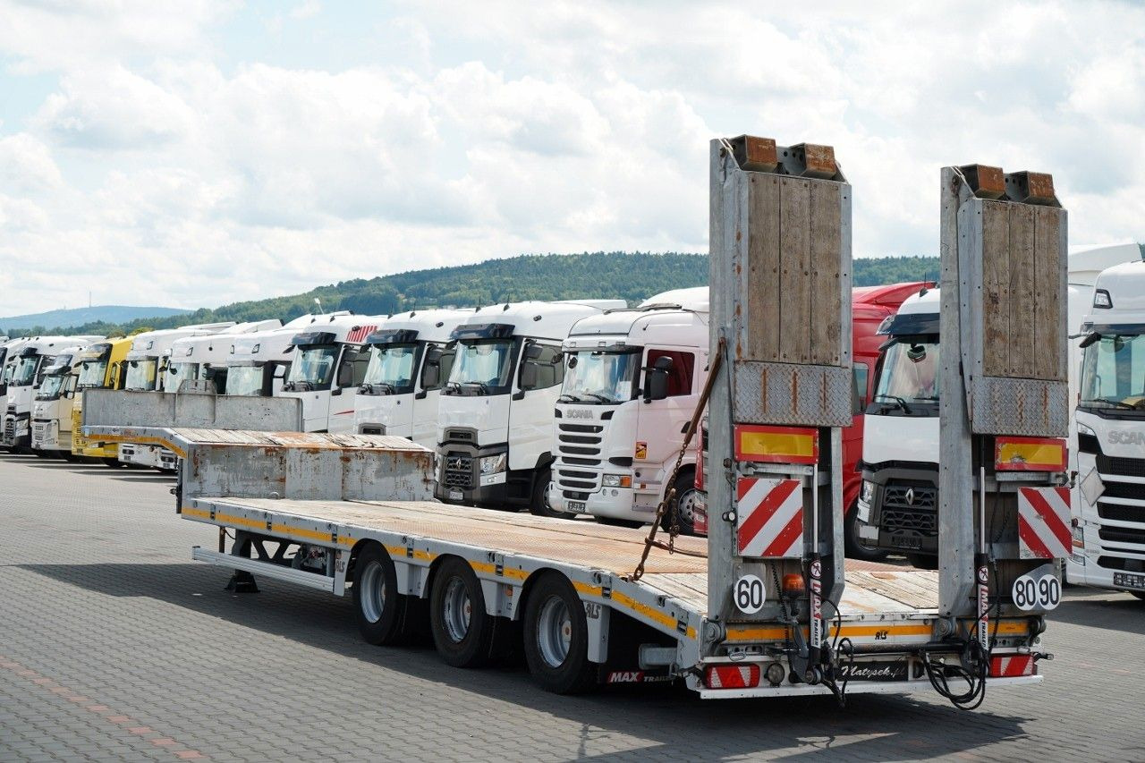 MAX TRAILLER NACZEPA LAWETA / NISKOPODWOZIOWA / 12, - Low loader semi-trailer: picture 4 MAX TRAILLER NACZEPA LAWETA / NISKOPODWOZIOWA / 12, - Low loader semi-trailer: picture 4