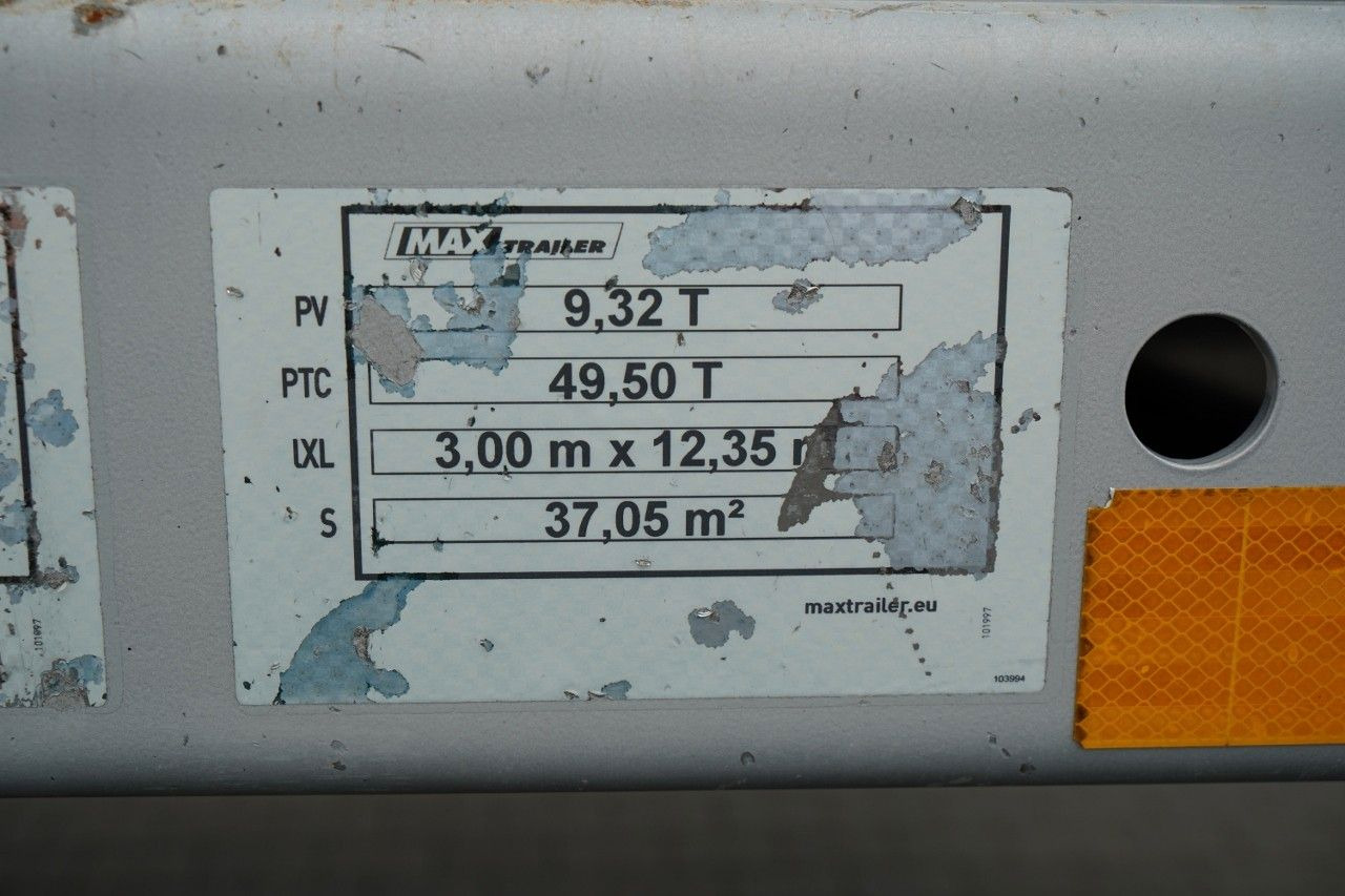 Low loader semi-trailer MAX TRAILLER  NACZEPA LAWETA / NISKOPODWOZIOWA / 12,: picture 19
