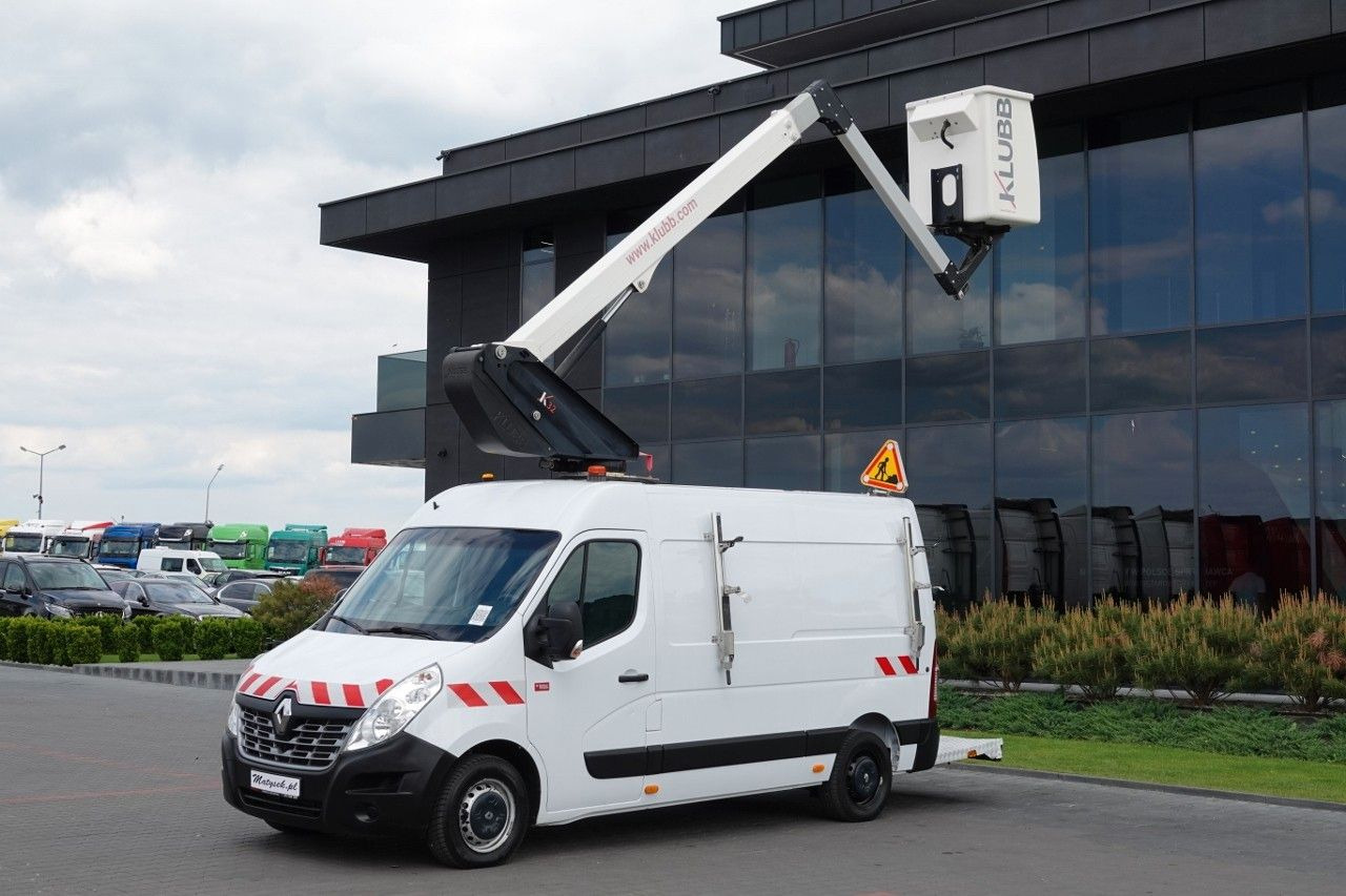 Renault MASTER / PODNOŚNIK KOSZOWY Renault MASTER / PODNOŚNIK KOSZOWY - Truck mounted aerial platform: picture 3 Renault MASTER / PODNOŚNIK KOSZOWY Renault MASTER / PODNOŚNIK KOSZOWY - Truck mounted aerial platform: picture 3