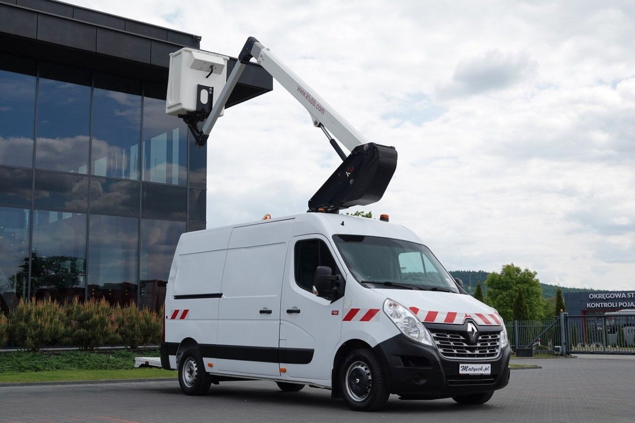 Renault MASTER / PODNOŚNIK KOSZOWY Renault MASTER / PODNOŚNIK KOSZOWY - Truck mounted aerial platform: picture 2 Renault MASTER / PODNOŚNIK KOSZOWY Renault MASTER / PODNOŚNIK KOSZOWY - Truck mounted aerial platform: picture 2