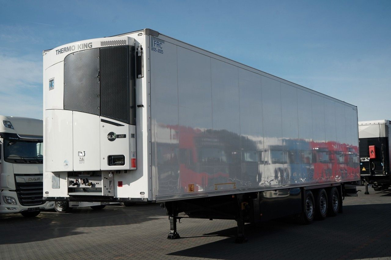 Schmitz Cargobull CHŁODNIA / THERMO KING SLX 400 / HAKÓWKA / OŚ PO - Refrigerator semi-trailer: picture 3 Schmitz Cargobull CHŁODNIA / THERMO KING SLX 400 / HAKÓWKA / OŚ PO - Refrigerator semi-trailer: picture 3