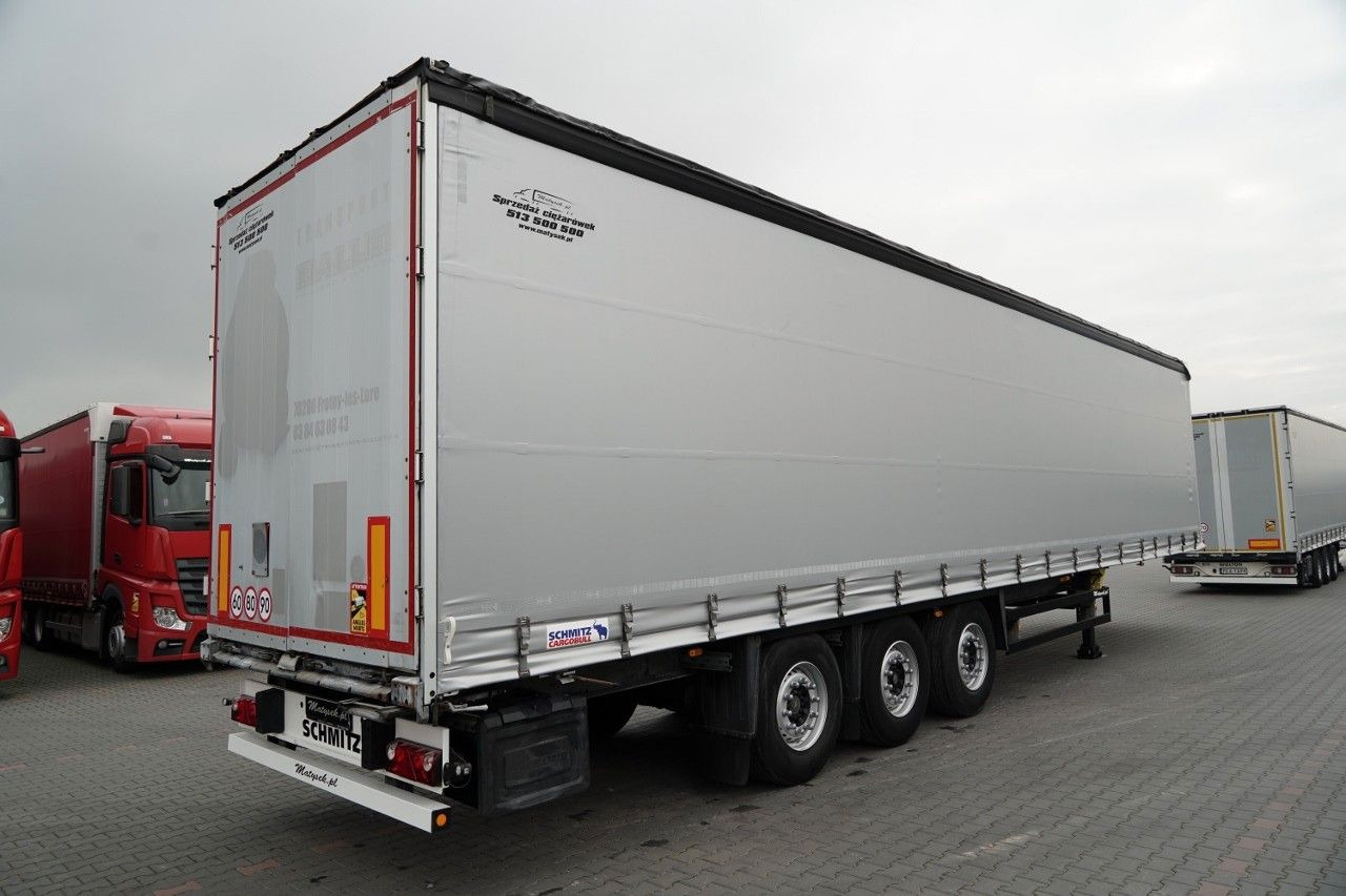 Schmitz Cargobull FIRANKA / STANDARD / 2 OSIE PODNOSZONE - Curtainsider semi-trailer: picture 5 Schmitz Cargobull FIRANKA / STANDARD / 2 OSIE PODNOSZONE - Curtainsider semi-trailer: picture 5