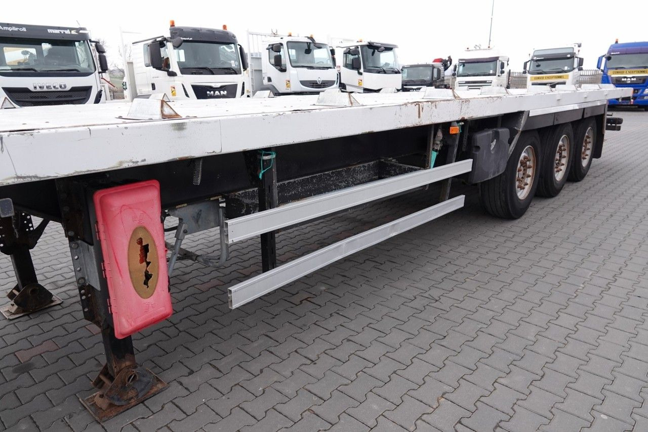 Dropside/ Flatbed semi-trailer Schmitz Cargobull NACZEPA PLATFORMA / MOCNA PODŁOGA / OSIE SAF: picture 9