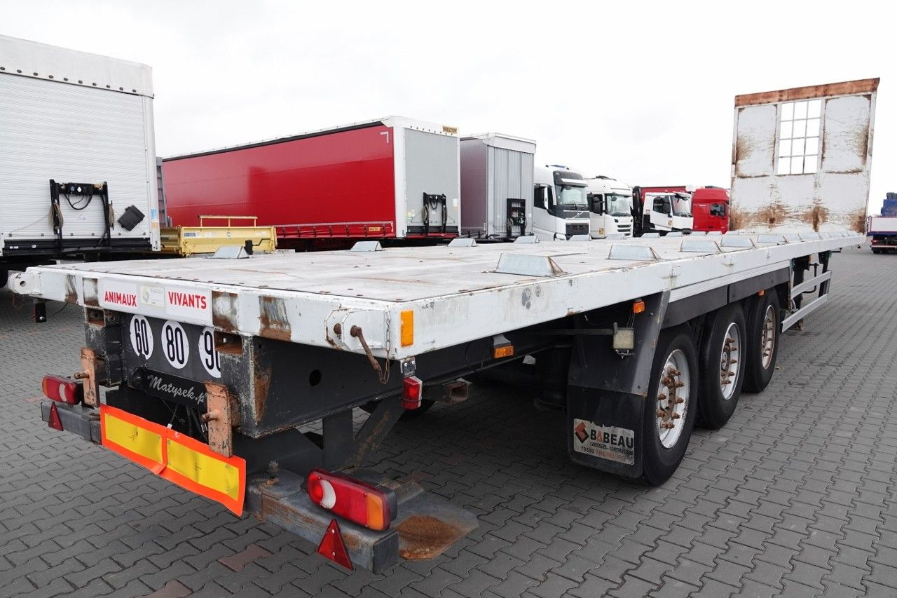 Dropside/ Flatbed semi-trailer Schmitz Cargobull NACZEPA PLATFORMA / MOCNA PODŁOGA / OSIE SAF: picture 12