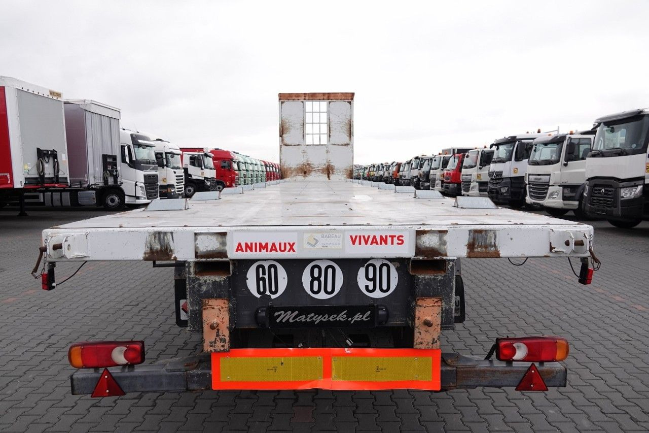 Dropside/ Flatbed semi-trailer Schmitz Cargobull NACZEPA PLATFORMA / MOCNA PODŁOGA / OSIE SAF: picture 11