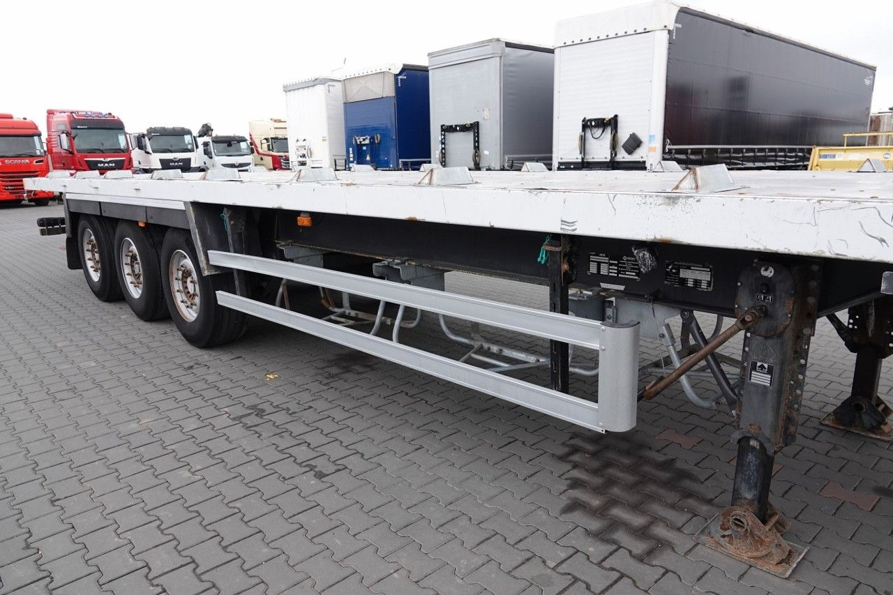 Dropside/ Flatbed semi-trailer Schmitz Cargobull NACZEPA PLATFORMA / MOCNA PODŁOGA / OSIE SAF: picture 8