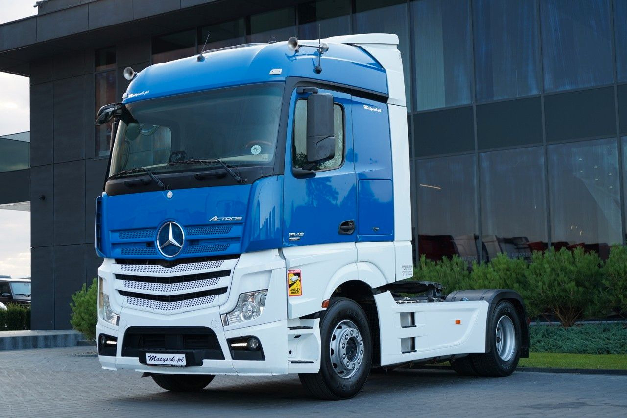 Mercedes-Benz ACTROS 1848 / HYDRAULIKA / STREAM SPACE / FLEETB - Tractor unit: picture 1 Mercedes-Benz ACTROS 1848 / HYDRAULIKA / STREAM SPACE / FLEETB - Tractor unit: picture 1