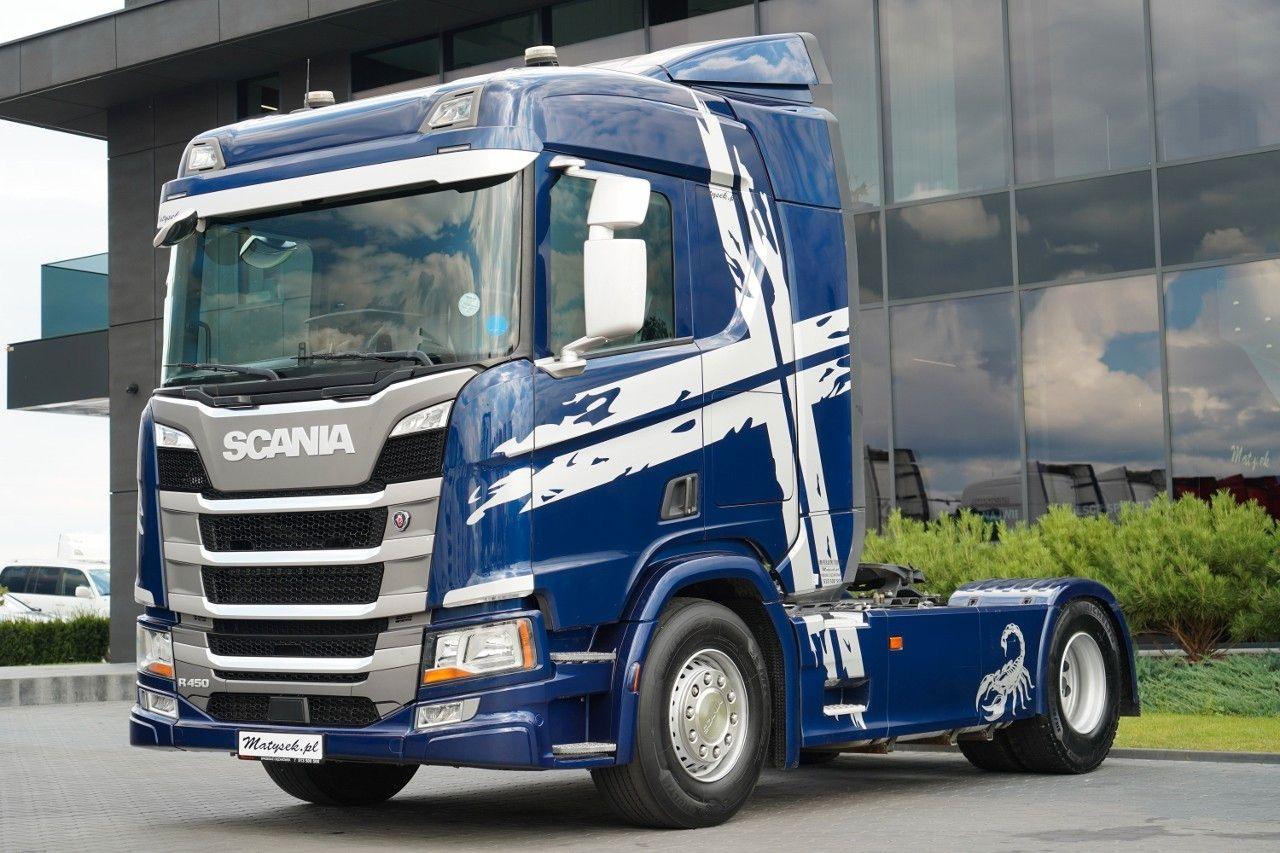 Scania R 450 / HYDRAULIKA / RETARDER / NISKA KABINA / - Tractor unit: picture 1 Scania R 450 / HYDRAULIKA / RETARDER / NISKA KABINA / - Tractor unit: picture 1