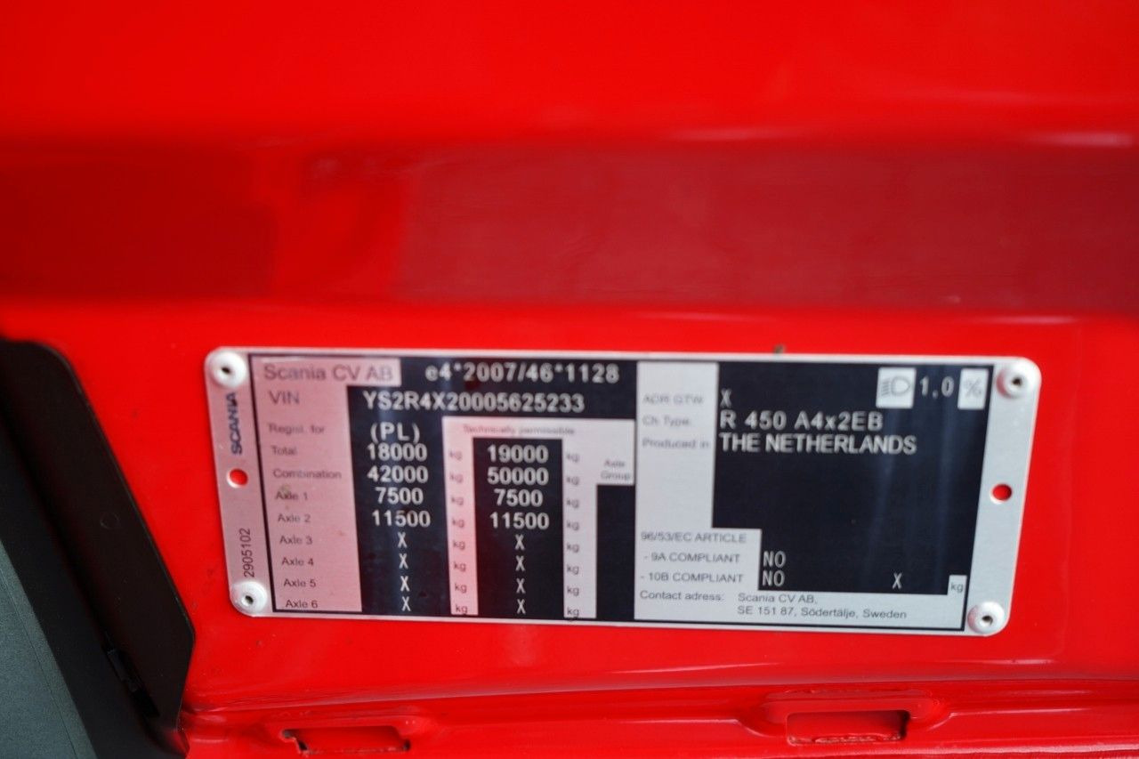 Tractor unit Scania R 450 / MEGA / LOWDECK / 2021 ROK / PO KONTRAKCI: picture 18