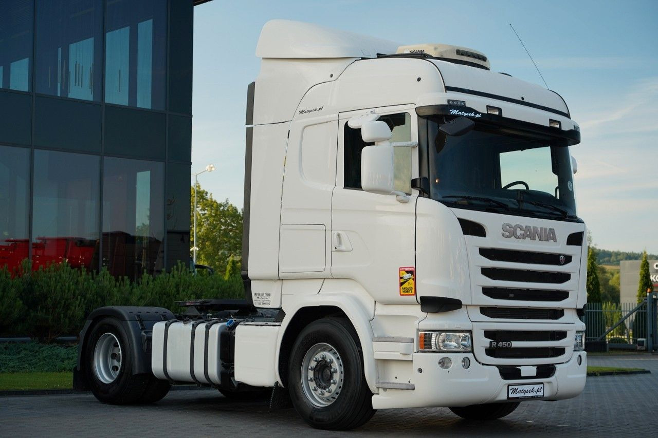 Scania R 450 / RETARDER / ADR AT / I-PARK COOL / PO KON - Tractor unit: picture 1 Scania R 450 / RETARDER / ADR AT / I-PARK COOL / PO KON - Tractor unit: picture 1