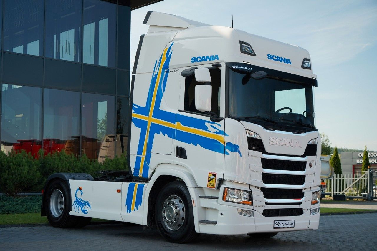 Scania R 450 / RETARDER / FULL AIRMATIC / HYDRAULIKA / - Tractor unit: picture 1 Scania R 450 / RETARDER / FULL AIRMATIC / HYDRAULIKA / - Tractor unit: picture 1