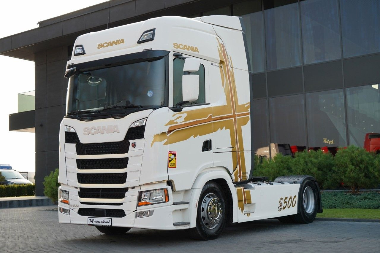 Scania S 500 / RETARDER / FULL AIRMATIC / NAVI / OPONY - Tractor unit: picture 3 Scania S 500 / RETARDER / FULL AIRMATIC / NAVI / OPONY - Tractor unit: picture 3