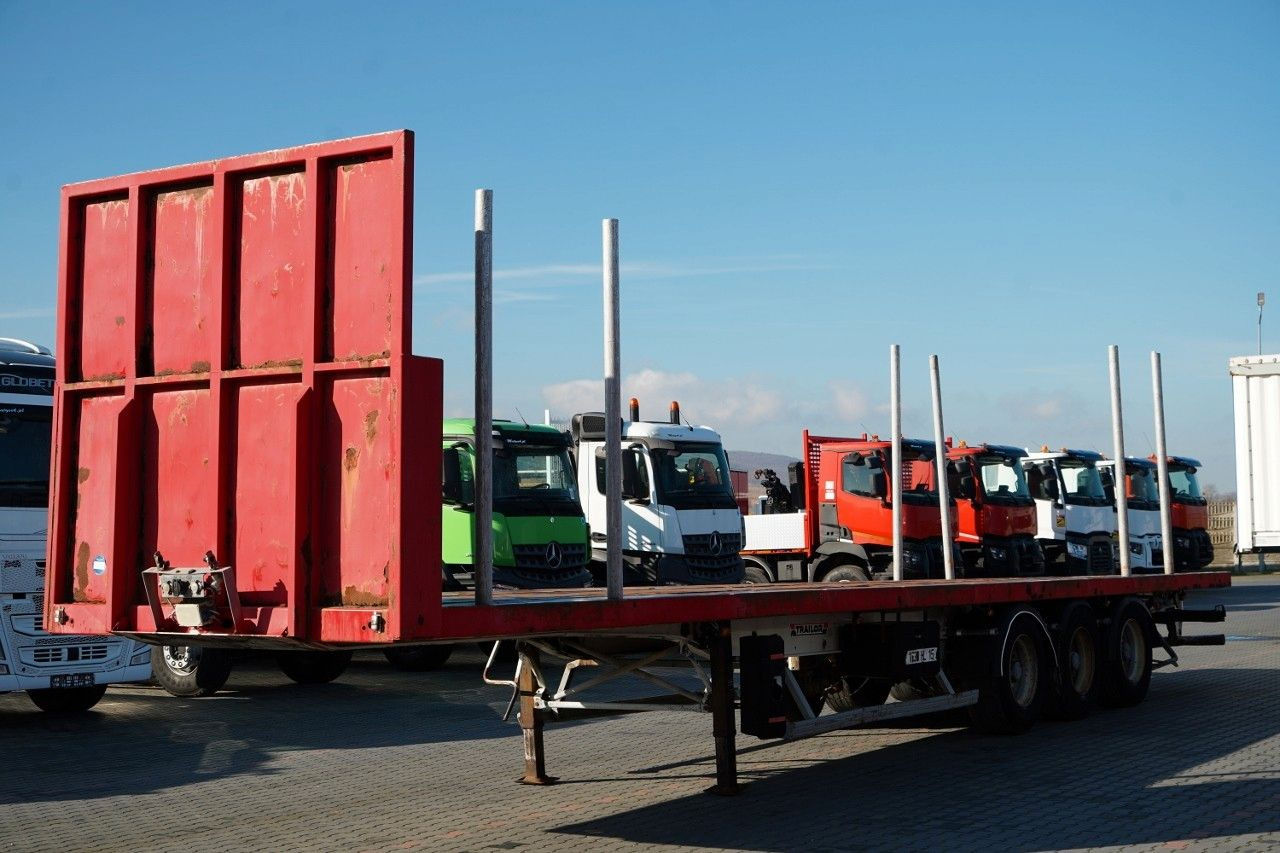 Trailor NACZEPA PLATFORMA / KŁONICE / OŚ SKRĘTNA - Dropside/ Flatbed semi-trailer: picture 4 Trailor NACZEPA PLATFORMA / KŁONICE / OŚ SKRĘTNA - Dropside/ Flatbed semi-trailer: picture 4