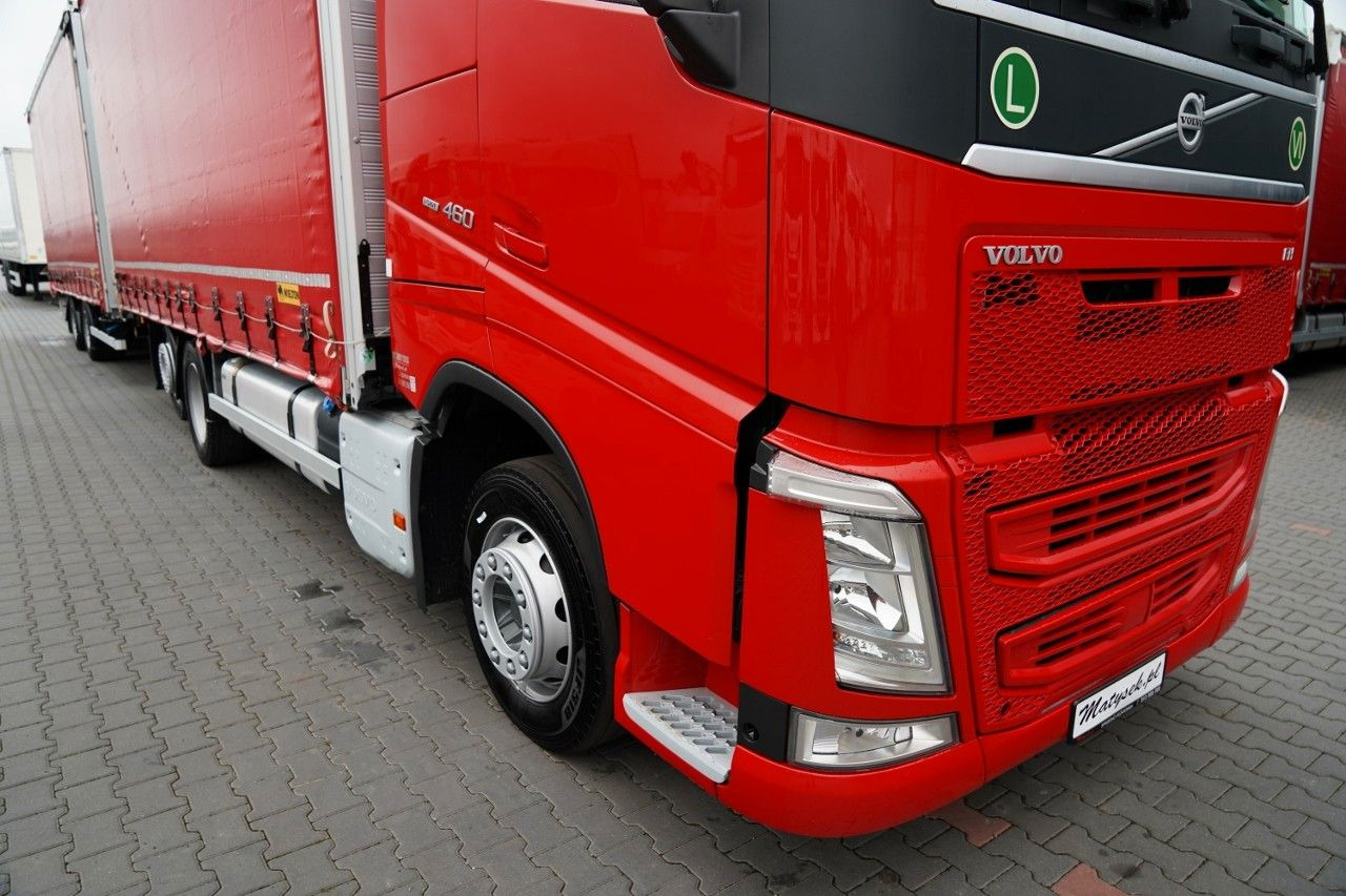 Volvo FH 460 / I-SAVE / ZESTAW TANDEM 120 M3 / PRZEJAZ - Curtainsider truck: picture 5 Volvo FH 460 / I-SAVE / ZESTAW TANDEM 120 M3 / PRZEJAZ - Curtainsider truck: picture 5