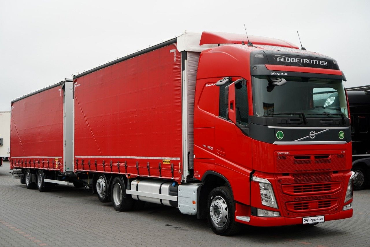 Volvo FH 460 / I-SAVE / ZESTAW TANDEM 120 M3 / PRZEJAZ - Curtainsider truck: picture 4 Volvo FH 460 / I-SAVE / ZESTAW TANDEM 120 M3 / PRZEJAZ - Curtainsider truck: picture 4