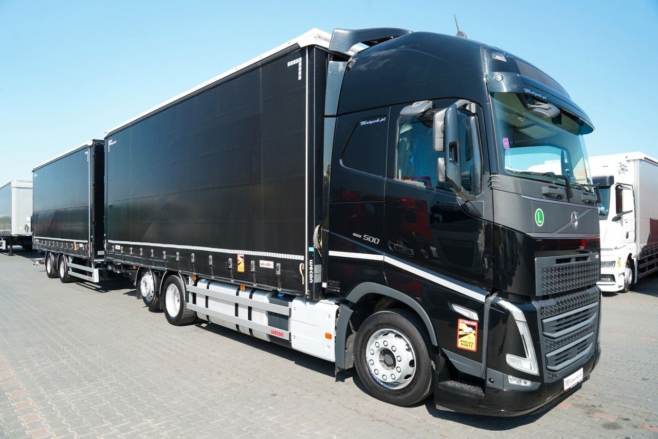 Volvo FH 500 / I-SAVE / XL / ZESTAW TANDEM PRZEJAZDOWY - Curtainsider truck: picture 5 Volvo FH 500 / I-SAVE / XL / ZESTAW TANDEM PRZEJAZDOWY - Curtainsider truck: picture 5