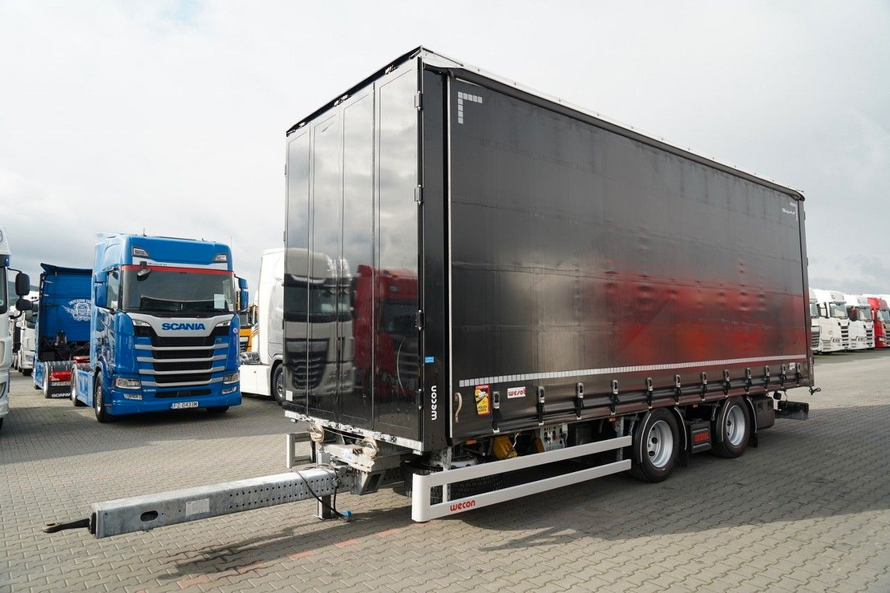 Wecon PRZYCZEPA - 7,7 M / TANDEM / PRZEJAZDOWA / OŚ - Curtainsider trailer: picture 1 Wecon PRZYCZEPA - 7,7 M / TANDEM / PRZEJAZDOWA / OŚ - Curtainsider trailer: picture 1