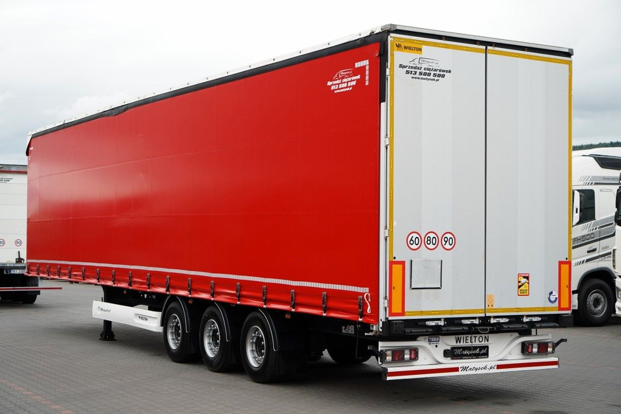 Wielton FIRANKA / MEGA / LOWDECK / OŚ PODNOSZONA / DACH - Curtainsider semi-trailer: picture 3 Wielton FIRANKA / MEGA / LOWDECK / OŚ PODNOSZONA / DACH - Curtainsider semi-trailer: picture 3