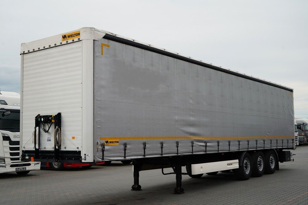 Wielton / FIRANKA / STANDARD / OŚ PODNOSZONA / PLANDEKA - Curtainsider semi-trailer: picture 3 Wielton / FIRANKA / STANDARD / OŚ PODNOSZONA / PLANDEKA - Curtainsider semi-trailer: picture 3