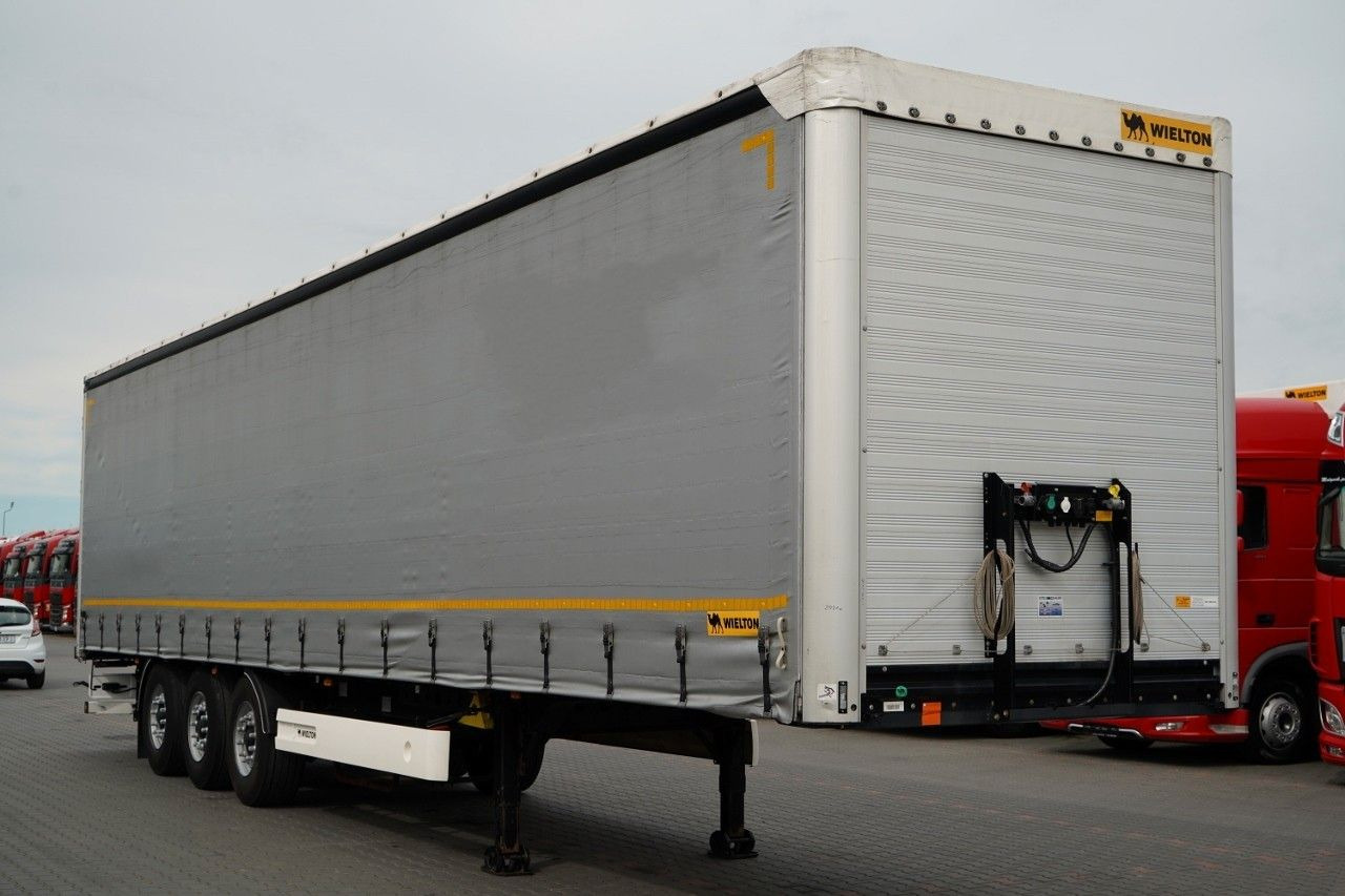 Wielton / FIRANKA / STANDARD / OŚ PODNOSZONA / PLANDEKA - Curtainsider semi-trailer: picture 1 Wielton / FIRANKA / STANDARD / OŚ PODNOSZONA / PLANDEKA - Curtainsider semi-trailer: picture 1
