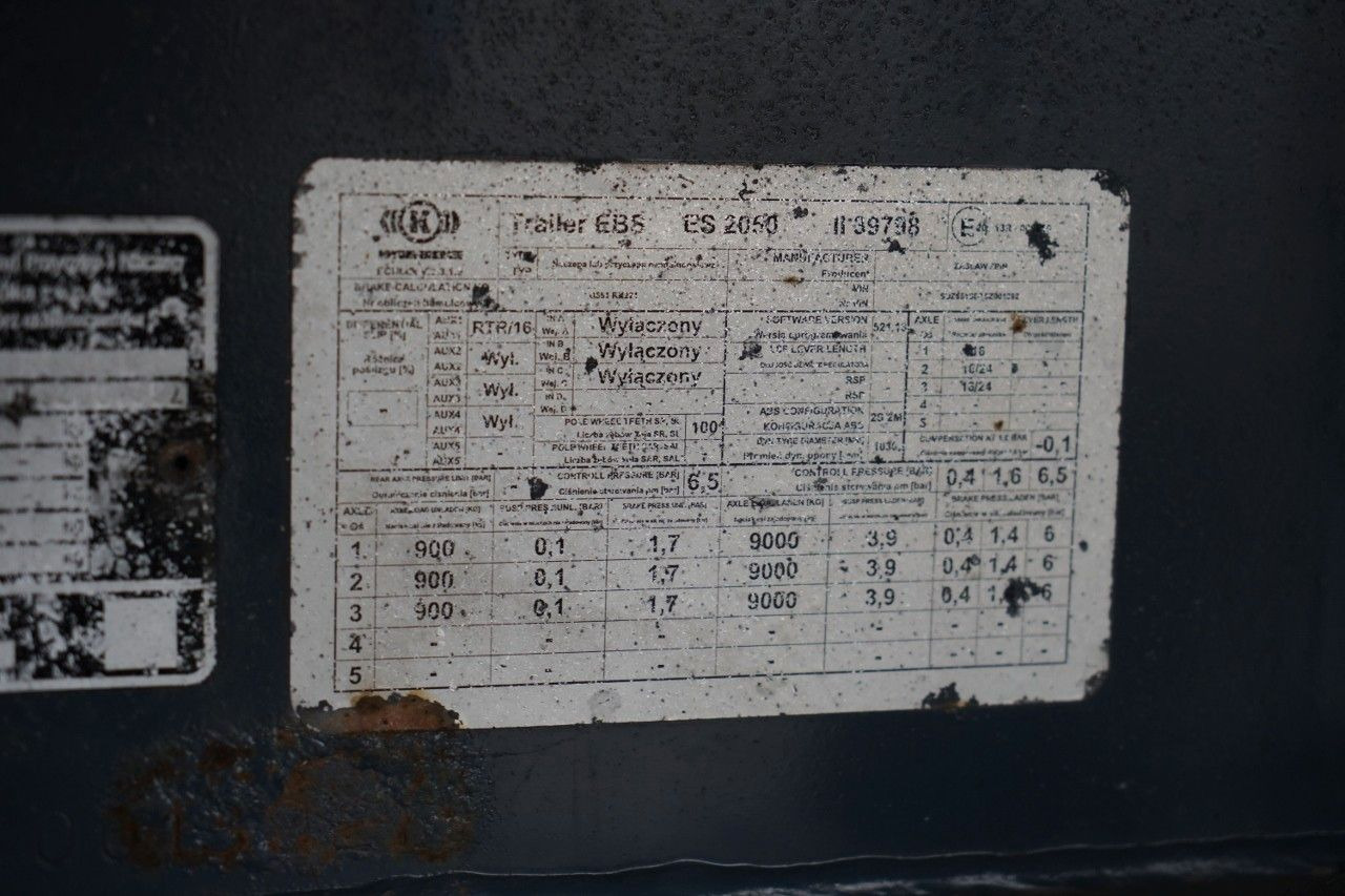 Dropside/ Flatbed semi-trailer ZASŁAW PLATFORMA NISKOPODWOZIOWA + HAKI PODKONTENERY: picture 24 Dropside/ Flatbed semi-trailer ZASŁAW PLATFORMA NISKOPODWOZIOWA + HAKI PODKONTENERY: picture 24
