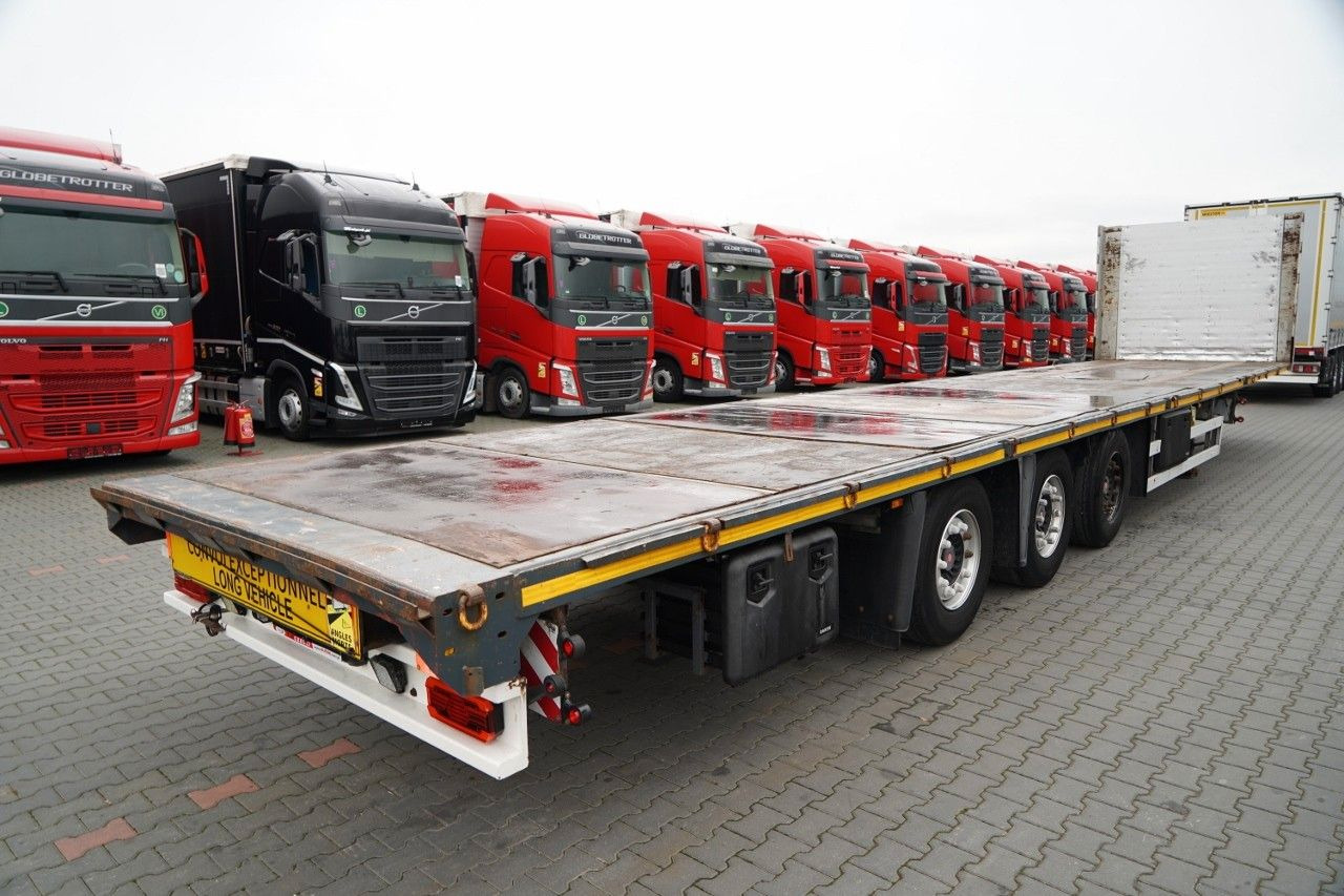 Dropside/ Flatbed semi-trailer ZASŁAW PLATFORMA NISKOPODWOZIOWA + HAKI PODKONTENERY: picture 9 Dropside/ Flatbed semi-trailer ZASŁAW PLATFORMA NISKOPODWOZIOWA + HAKI PODKONTENERY: picture 9