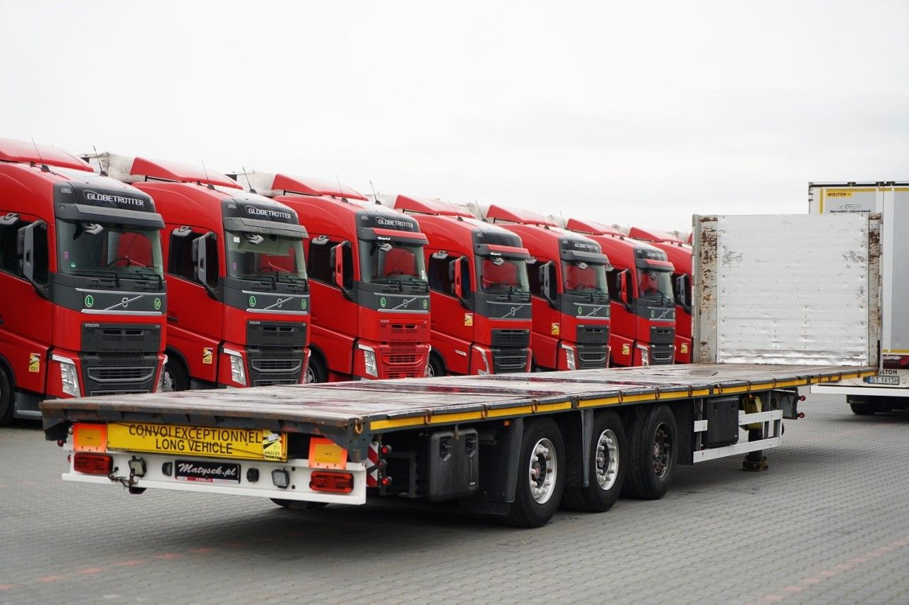 Dropside/ Flatbed semi-trailer ZASŁAW PLATFORMA NISKOPODWOZIOWA + HAKI PODKONTENERY: picture 10 Dropside/ Flatbed semi-trailer ZASŁAW PLATFORMA NISKOPODWOZIOWA + HAKI PODKONTENERY: picture 10