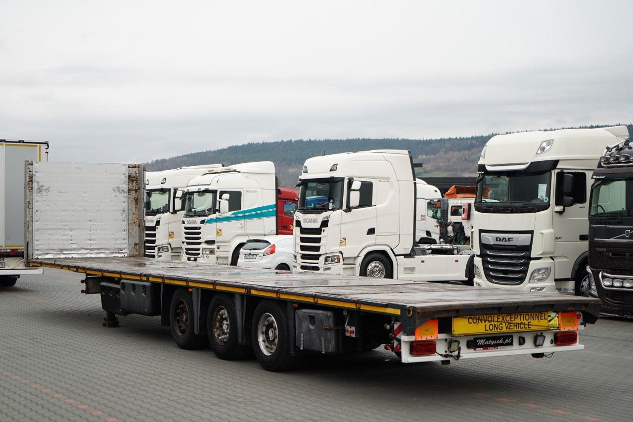 Dropside/ Flatbed semi-trailer ZASŁAW PLATFORMA NISKOPODWOZIOWA + HAKI PODKONTENERY: picture 8 Dropside/ Flatbed semi-trailer ZASŁAW PLATFORMA NISKOPODWOZIOWA + HAKI PODKONTENERY: picture 8