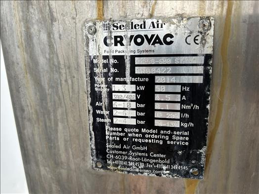 Packaging machinery Cryovac STE96-600 Hot water shrink tunnel: picture 9 Packaging machinery Cryovac STE96-600 Hot water shrink tunnel: picture 9