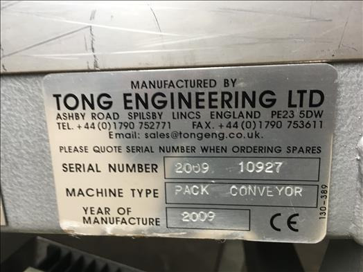 Tong engineering stainless conveyor - Conveyor: picture 5 Tong engineering stainless conveyor - Conveyor: picture 5