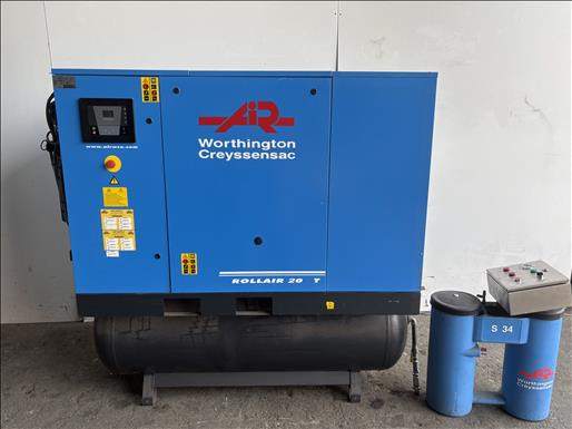 Worthington Creyssensac RLR208B500G10 Air compressor - Food processing equipment: picture 1 Worthington Creyssensac RLR208B500G10 Air compressor - Food processing equipment: picture 1