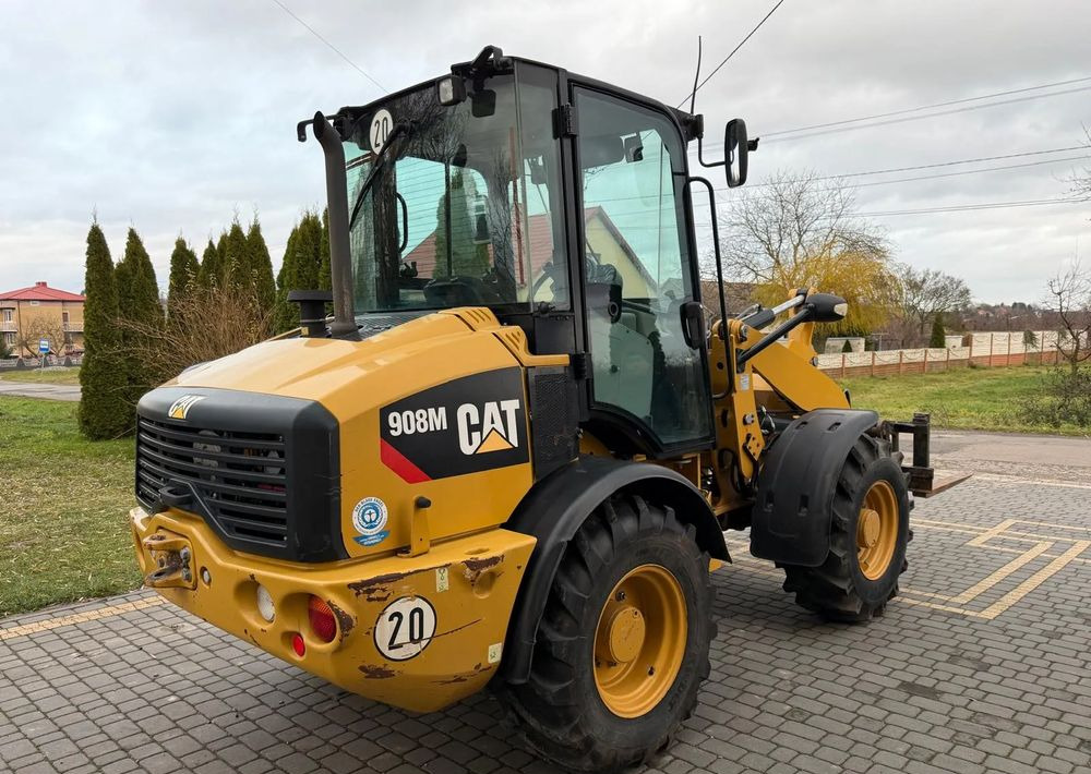 Caterpillar CAT 908M / SPROWADZONA / ŁYŻKA SZCZĘKA + WIDŁY / / 2017R / W ORGINALE / Z NIEMIEC / 1 WŁAŚCICIEL/ - Wheel loader: picture 1 Caterpillar CAT 908M / SPROWADZONA / ŁYŻKA SZCZĘKA + WIDŁY / / 2017R / W ORGINALE / Z NIEMIEC / 1 WŁAŚCICIEL/ - Wheel loader: picture 1