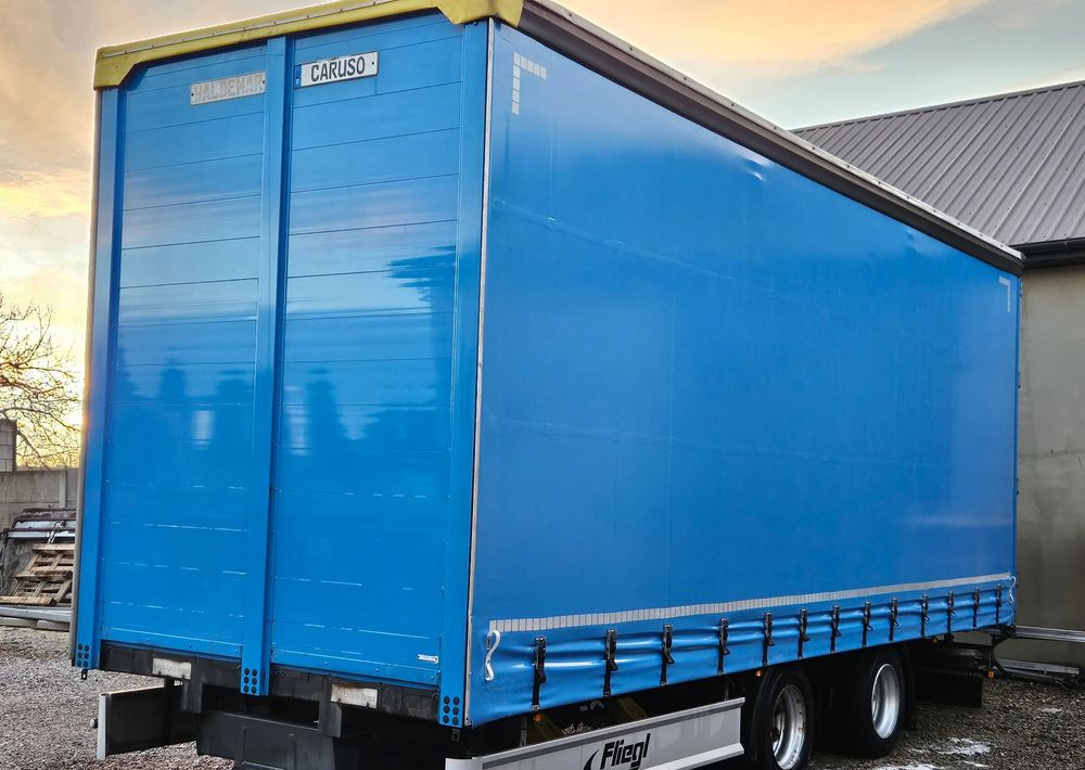 Fliegl PRZYCZEPA CIĘŻAROWA / 60m3 / 2 SZT IDENTYCZNE / OSIE BPW / HAMULCE TARCZOWE // 3M WYSOKA / TANDEM / 2 OSIE / 19 PALET / DOLNY SPRZĘG / 18 TON DMC / 13 TON ŁADOWNOŚĆ - Curtainsider trailer: picture 2 Fliegl PRZYCZEPA CIĘŻAROWA / 60m3 / 2 SZT IDENTYCZNE / OSIE BPW / HAMULCE TARCZOWE // 3M WYSOKA / TANDEM / 2 OSIE / 19 PALET / DOLNY SPRZĘG / 18 TON DMC / 13 TON ŁADOWNOŚĆ - Curtainsider trailer: picture 2