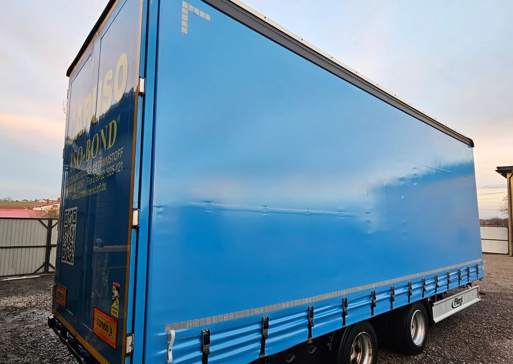 Fliegl PRZYCZEPA CIĘŻAROWA / 60m3 / 2 SZT IDENTYCZNE / OSIE BPW / HAMULCE TARCZOWE // 3M WYSOKA / TANDEM / 2 OSIE / 19 PALET / DOLNY SPRZĘG / 18 TON DMC / 13 TON ŁADOWNOŚĆ - Curtainsider trailer: picture 4 Fliegl PRZYCZEPA CIĘŻAROWA / 60m3 / 2 SZT IDENTYCZNE / OSIE BPW / HAMULCE TARCZOWE // 3M WYSOKA / TANDEM / 2 OSIE / 19 PALET / DOLNY SPRZĘG / 18 TON DMC / 13 TON ŁADOWNOŚĆ - Curtainsider trailer: picture 4