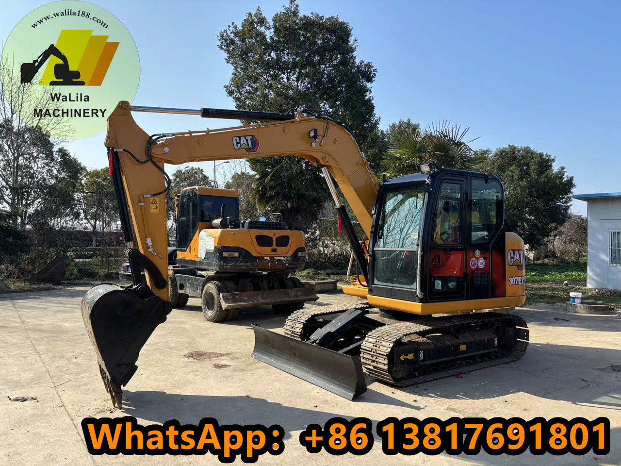 CAT 307E Caterpillar 307E2 - Mini excavator: picture 4 CAT 307E Caterpillar 307E2 - Mini excavator: picture 4
