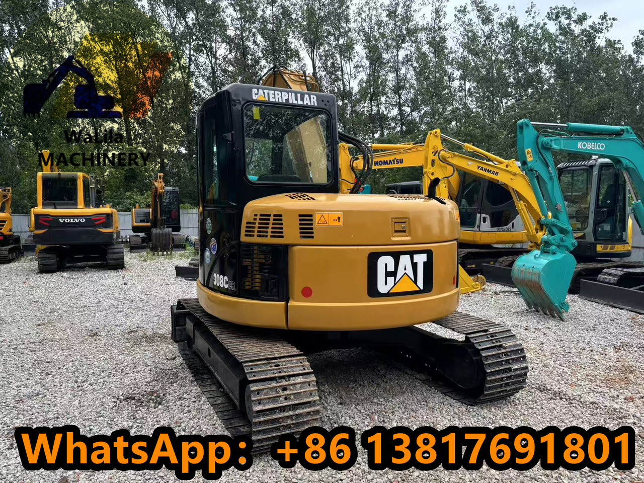 CAT CAT 308CCR - Mini excavator: picture 2 CAT CAT 308CCR - Mini excavator: picture 2