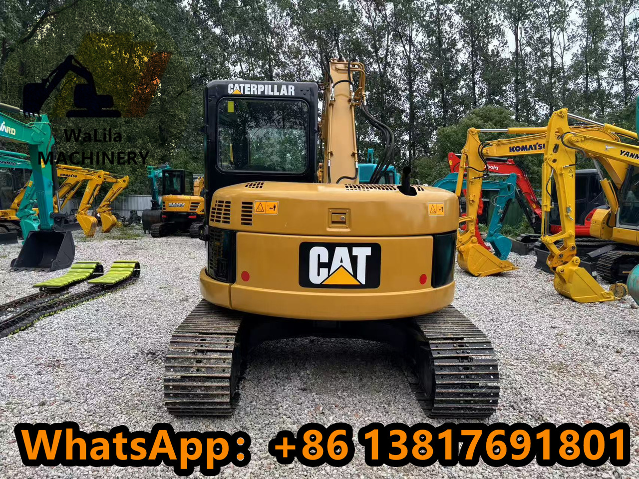 CAT CAT 308CCR - Mini excavator: picture 4 CAT CAT 308CCR - Mini excavator: picture 4