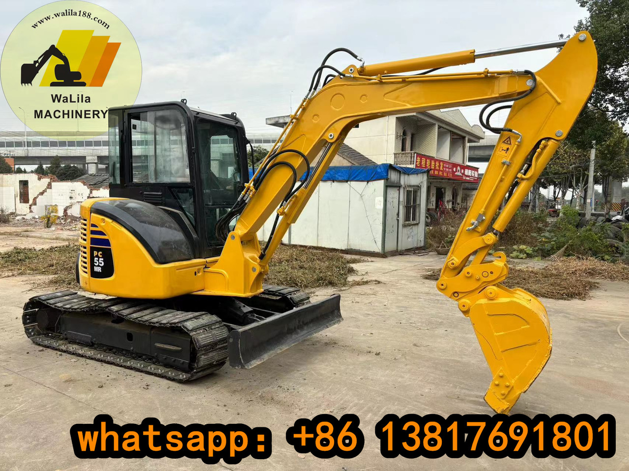 KOMATSU PC55 - Construction machinery: picture 4 KOMATSU PC55 - Construction machinery: picture 4