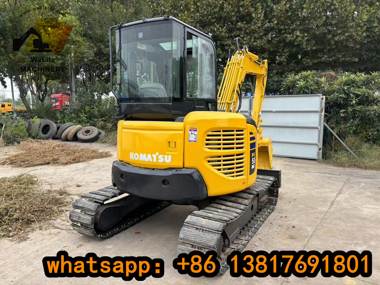 KOMATSU PC55 - Construction machinery: picture 3 KOMATSU PC55 - Construction machinery: picture 3