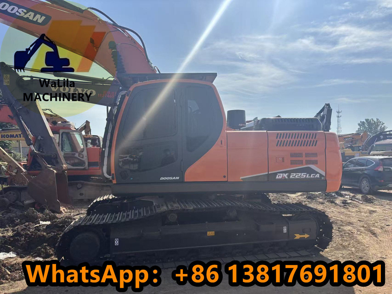 DOOSAN DX225LCA - Crawler excavator: picture 1 DOOSAN DX225LCA - Crawler excavator: picture 1