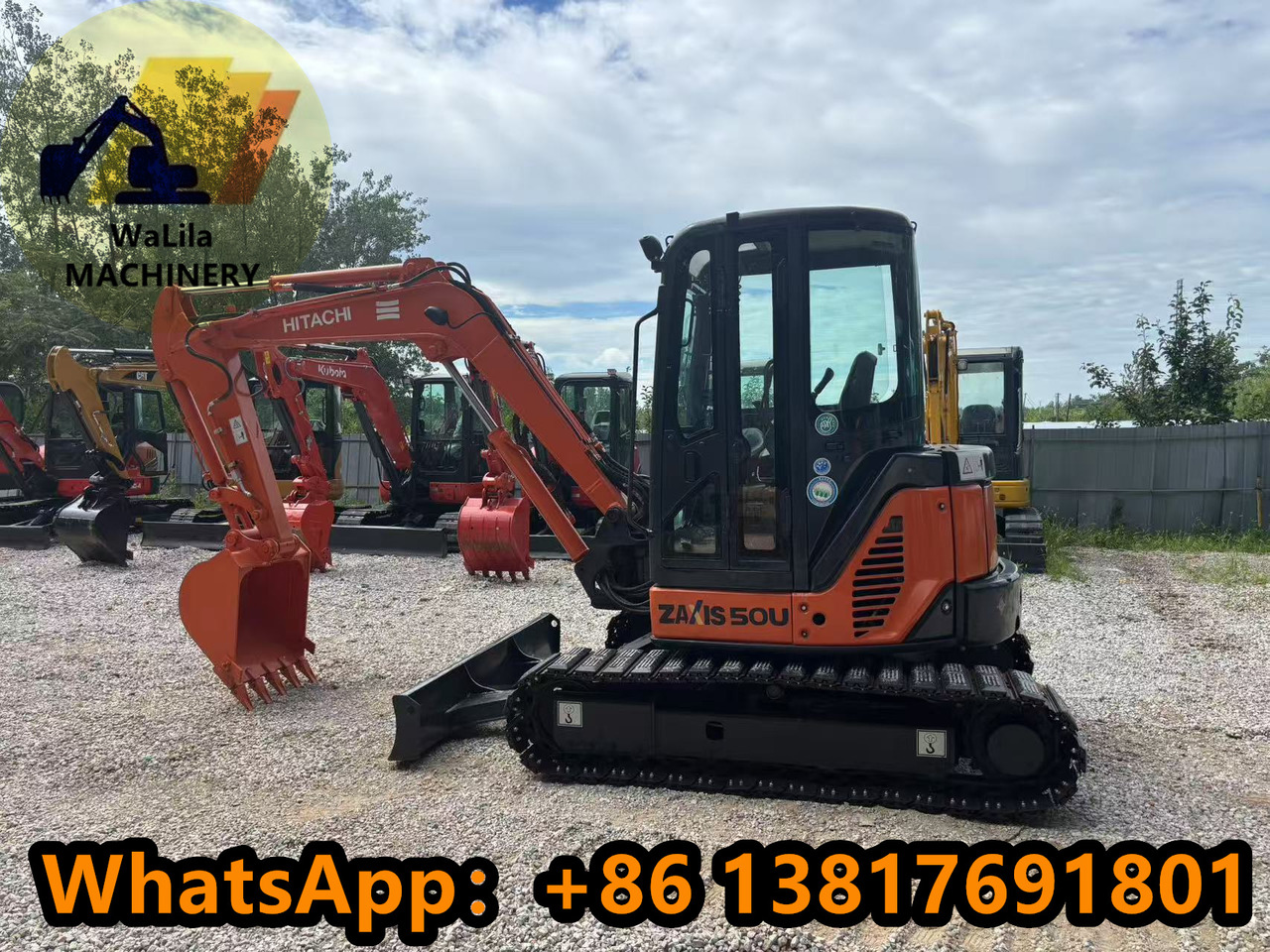 HITACHI ZX50US - Mini excavator: picture 1 HITACHI ZX50US - Mini excavator: picture 1