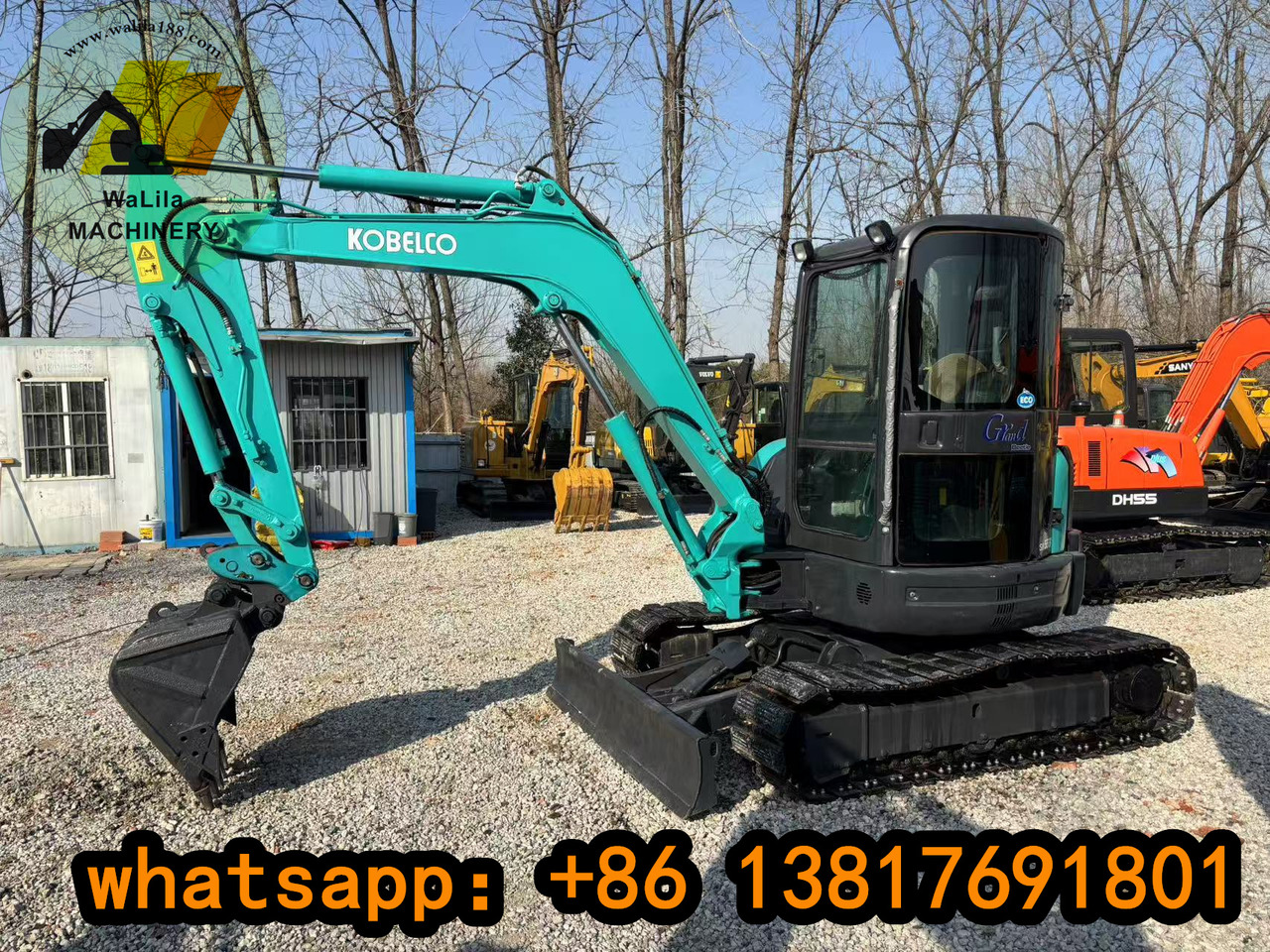 KOBELCO SK55 - Mini excavator: picture 5 KOBELCO SK55 - Mini excavator: picture 5