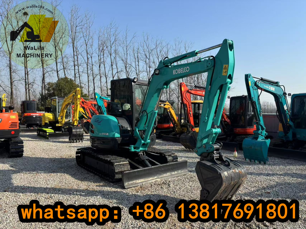 KOBELCO SK55 - Mini excavator: picture 4 KOBELCO SK55 - Mini excavator: picture 4