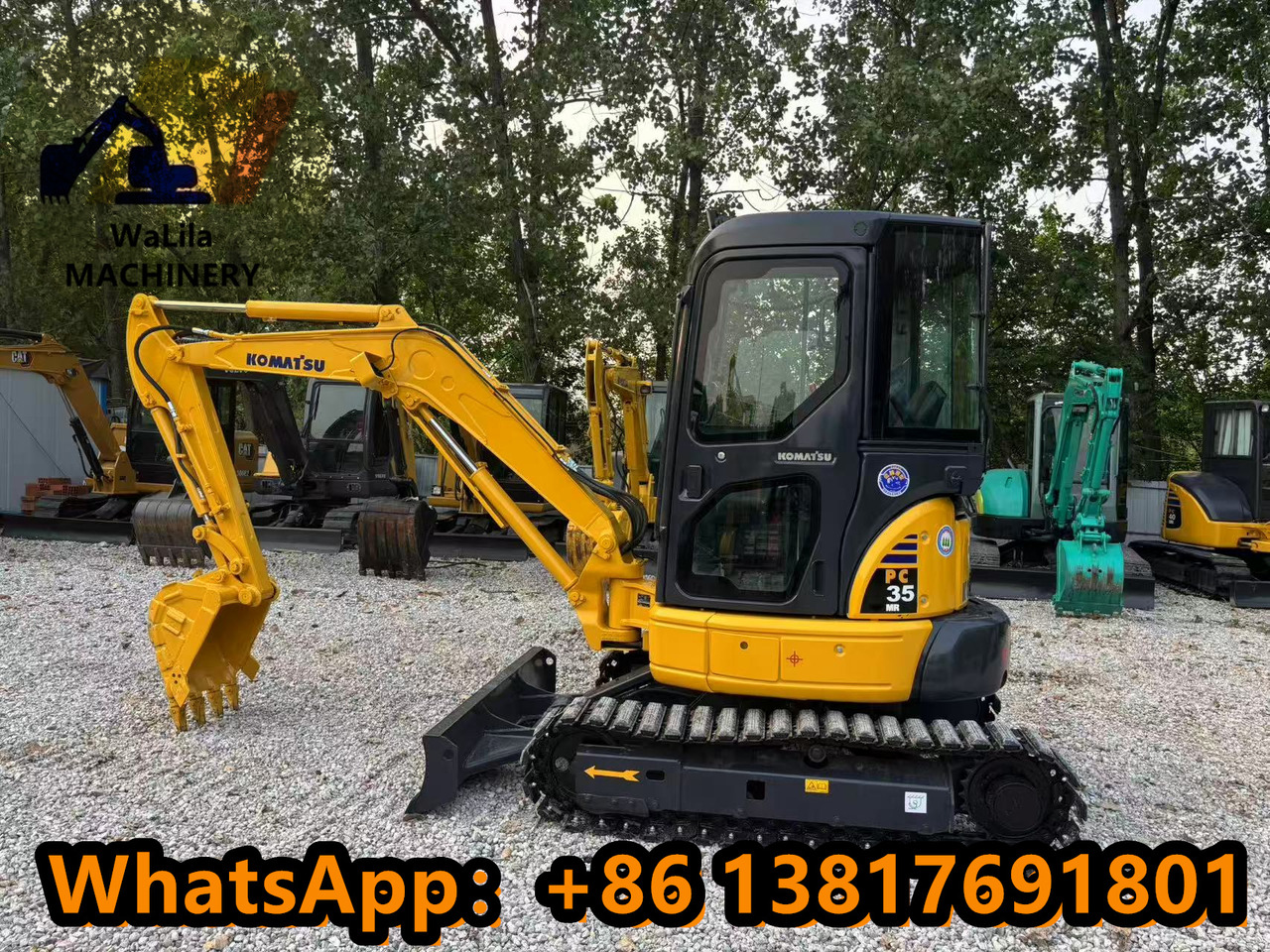 KOMATSU PC35 - Mini excavator: picture 1 KOMATSU PC35 - Mini excavator: picture 1